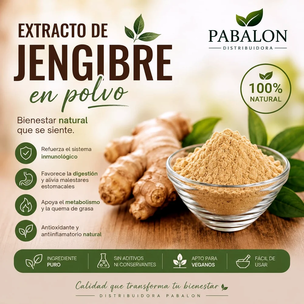 Extractos naturales en polvo